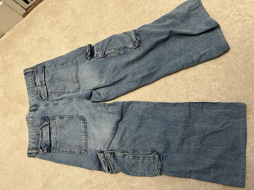 Zara Denim Women’s Cargo Pants Size 12