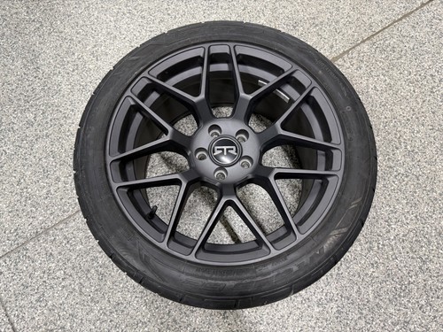 2015-2023 Ford Mustang GT RTR Tech 7 "Gunmetal" Wheel Rim 19x10.5" Nitto