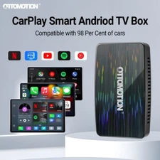 OTTOMOTION Adapter Android AI BOX Wireless Carplay &Android Auto YOUTUBE NETFLIX