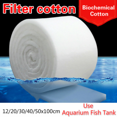 Marine Color Bio-Baumwoll-Filterschwamm – 100x13x3 Cm, Für Süß- & Meerwasseraquarium