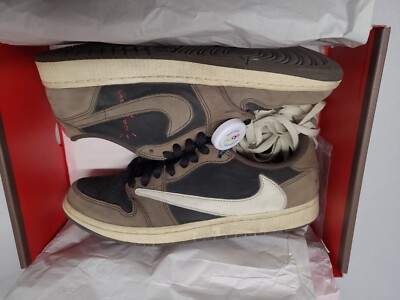 Jordan 1 Low x Travis Scott Mocha Men's Size 9 - 2019 Cactus Jordan 1 Low x Travis Scott Mocha Men's Size 9 - 2019 Cactus