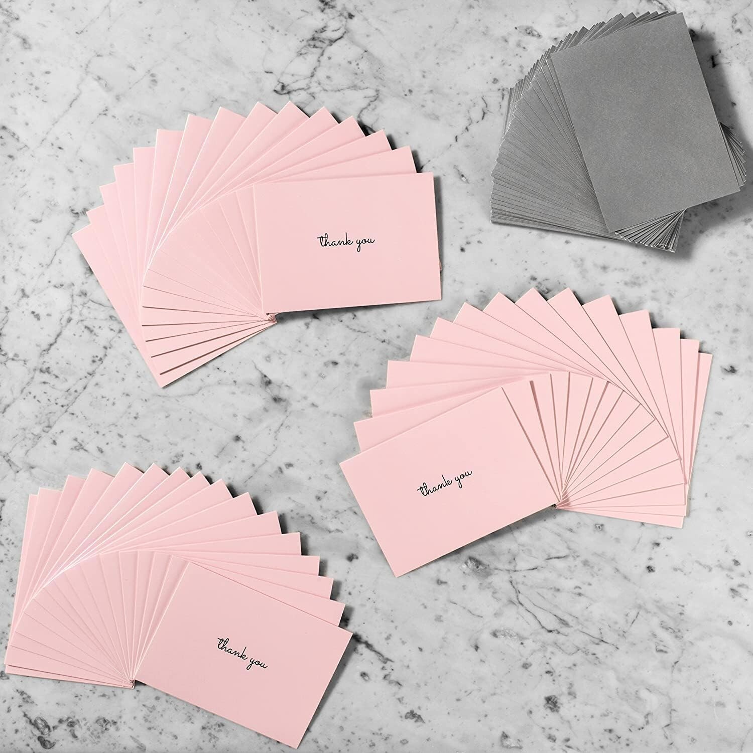 Thank You Cards Multi Pack with Envelopes 48 Pack Blank Greeting Cards ...