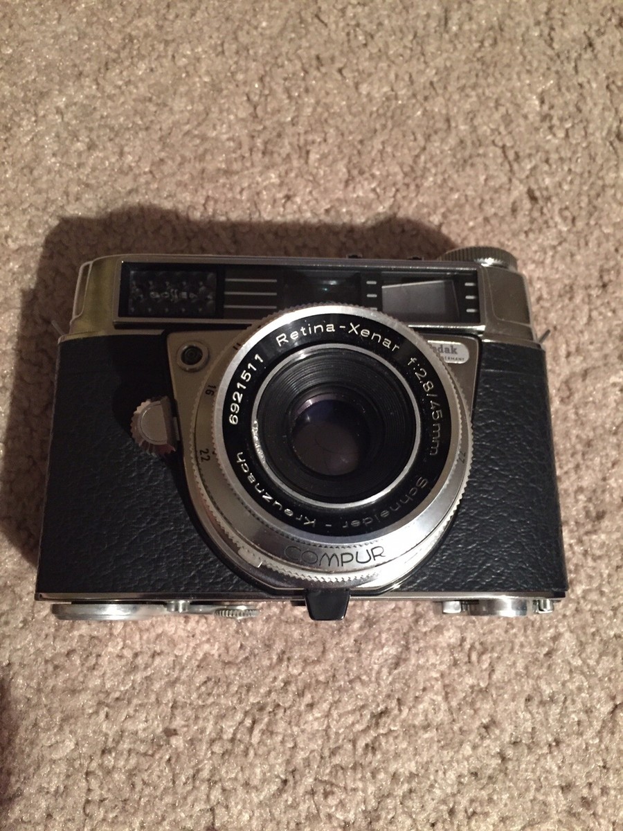 Kodak Retina Automatic II with Schneider 45mm F2.8 Lens Works