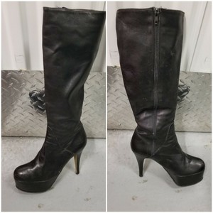 italian leather thigh high boots