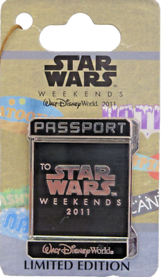 2011 Disney Star Wars Weekends Passport Limited Edition Pin Lando