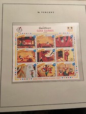 1993 DISNEY ST. VINCENT THEMED STAMPS