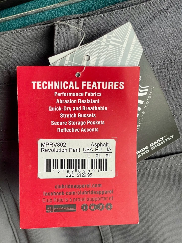 Pantalones de ciclismo Club Ride Revolution Soft Shell Foto 2 de 4