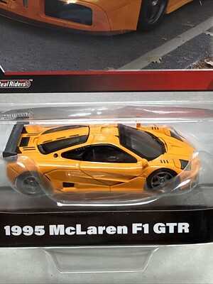 Hot Wheels Premium 1995 McLaren F1 GTR Orange 1:43 Scale Metal