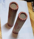 Two Unopened Old Indian Head/ Wheat Penny Rolls. Found Cleaning Out An Old Room.