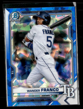 Wander Franco - 2021 Bowman Sapphire Card BCP-57 Tampa Bay Rays