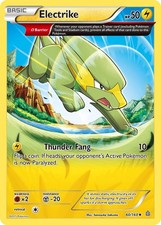 Electrike (Omega) 60/160 Uncommon XY - Primal Clash Pokemon Reverse Holo