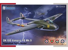 Special Hobby SH72455 1/72 - DH.100 Vampire FB Mk.9 Tropicalised Fighter-Bomber