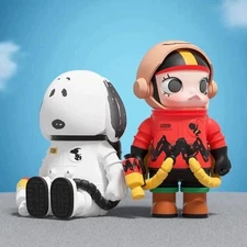 Authentic MEGA SPACE MOLLY 100% Charlie Brown Limited Toy Cute Gift 2025