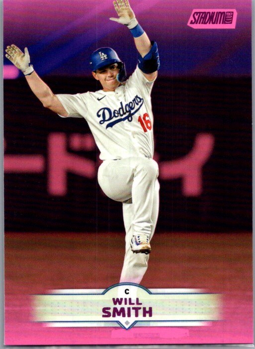 2025 Stadium Club #125 Will Smith Pink Foil