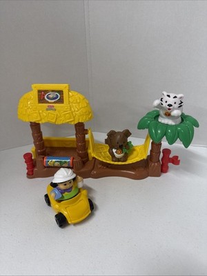 Fisher Price Little People ABC Zoo Nursery Play Set Alphabet Animals Car