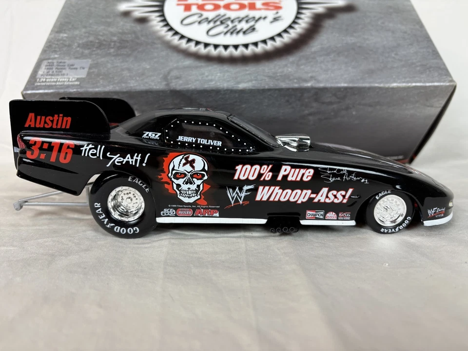 De colección NHRA MAC Herramientas Jerry Toliver WWF/Stone Cold 1999 Pontiac Funny Car 1:24 Foto 2 de 4