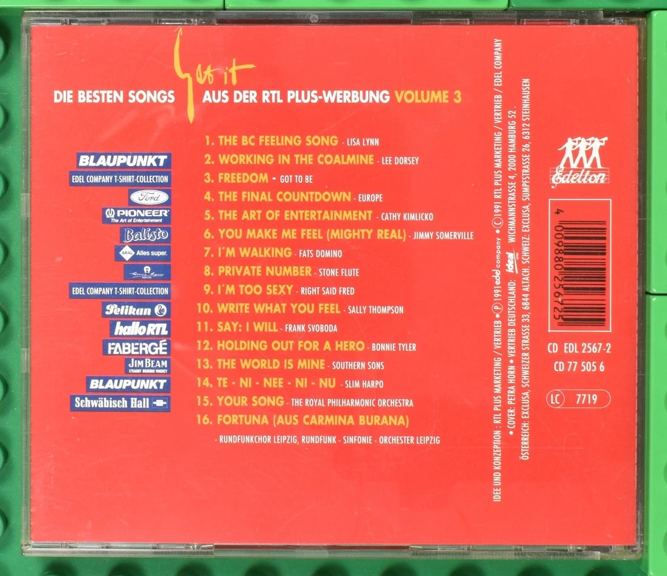 Various - Got it Volume 3 - Edelton - CD - Bild 2 von 4
