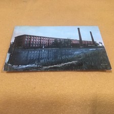 ca1915 Poes Mills Greenville S.C. South Carolina SC Postcard Cotton Mill View