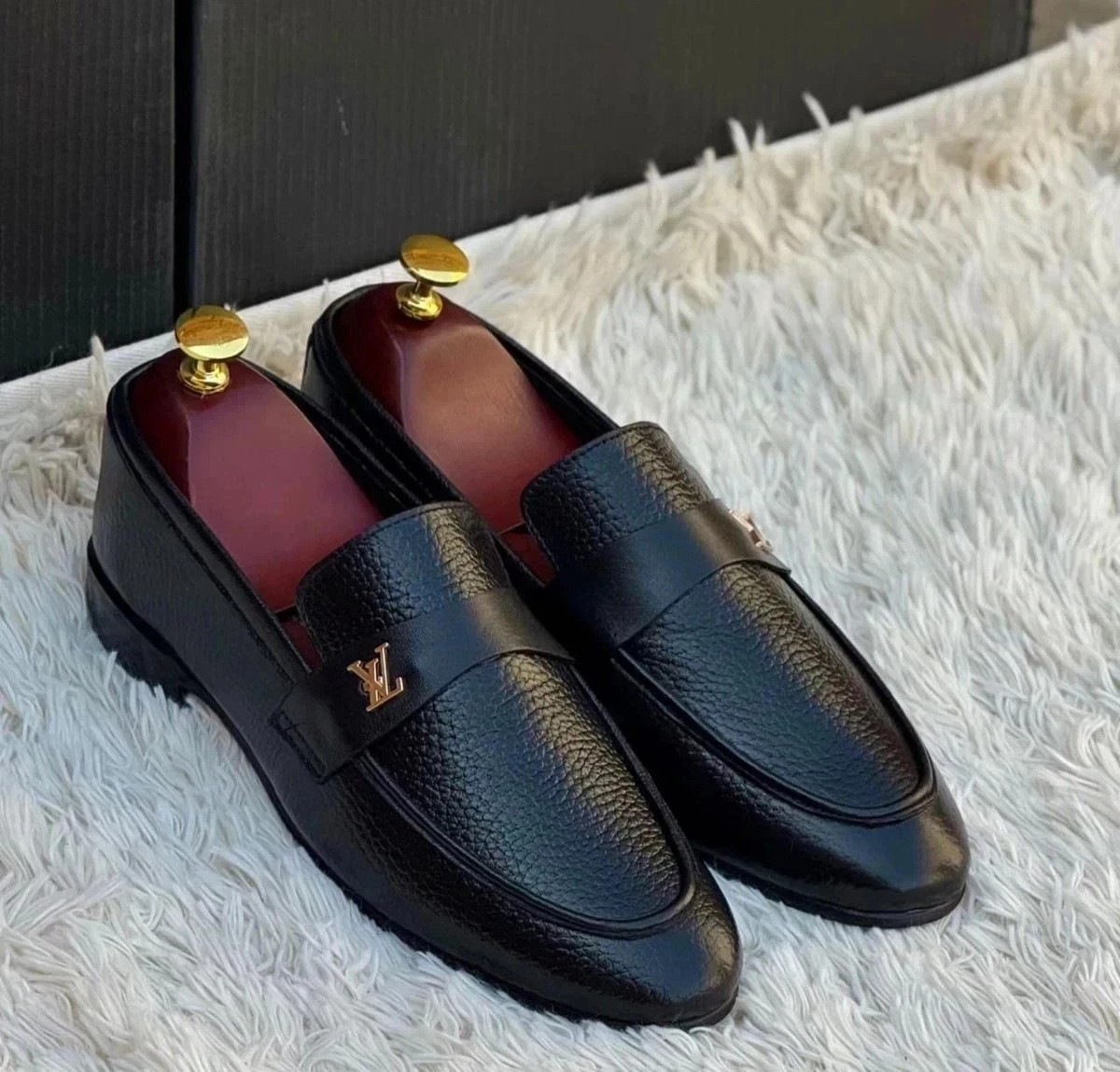 Elegant Black Men\'s Loafers Amazon.com | Classic Dress Shoes for Mens, Leather Comfort  main image 3