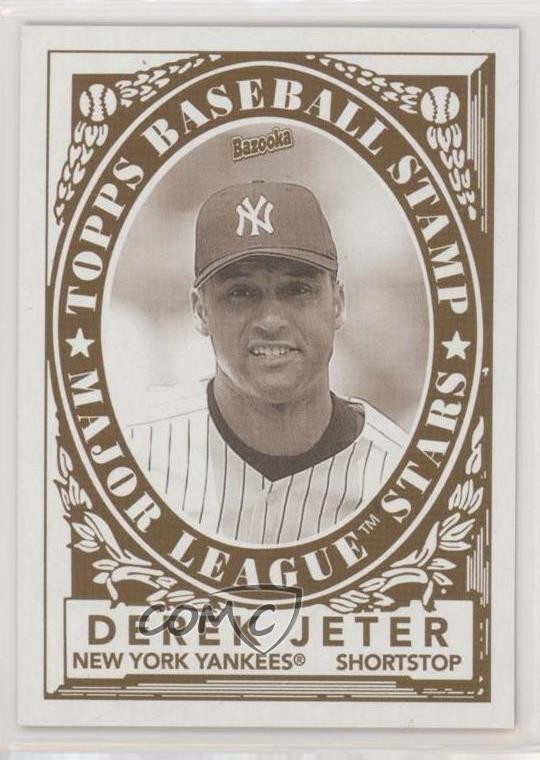 2006 Topps Bazooka Stamps Derek Jeter #12 HOF qw7