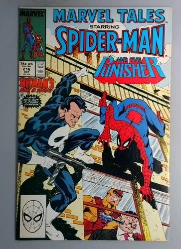 Marvel Tales #216 Reprints Amazing Spider-Man 174 Marvel 1988