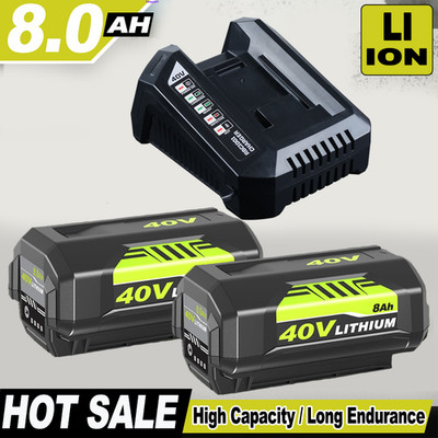 2X für Ryobi 36V Akku 8AH/6Ah BPL3650D BPL3640D OP4015 OP4050 BPL3626D2 BPL3626D