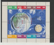 DDR, German Democratic Republic  1962, used / 1784