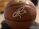 Stephen Curry Autographed Golden State Warriors full size Basketball – Fanatics