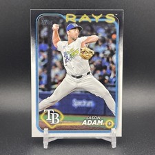Jason Adam 2024 Topps Update Series Baseball #US102 Tampa Bay Rays