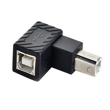 90  USB 2.0 Type B Converter Adapter Male to Female Printer Scanner Connector