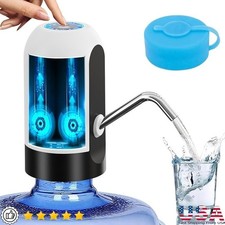 Electric Water Pump Dispenser 5 Gallon Bottle BPA Free Rechargeable Battery New