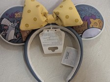 Disney EPCOT World Showcase Francia Remy Ratatouille Aventura Orejas Diadema Nueva