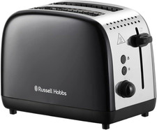 Image of Russell Hobbs 2 Slice Lift & Look Toaster (Longer Slots, 6 Browning Levels, Defr