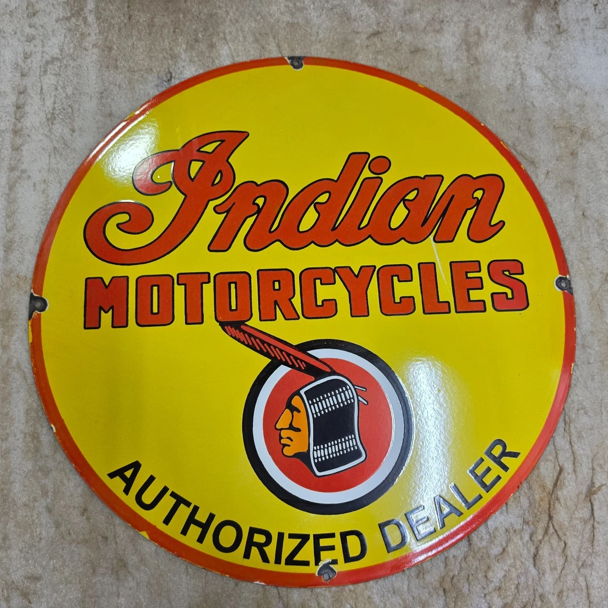 Preços baixos em Indian Motorcycle Entre Placas e Letreiros
