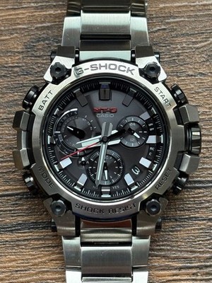 CASIO G-SHOCK MT-G MTG-B3000D-1AJF Tough Solar Bluetooth Watch Silver