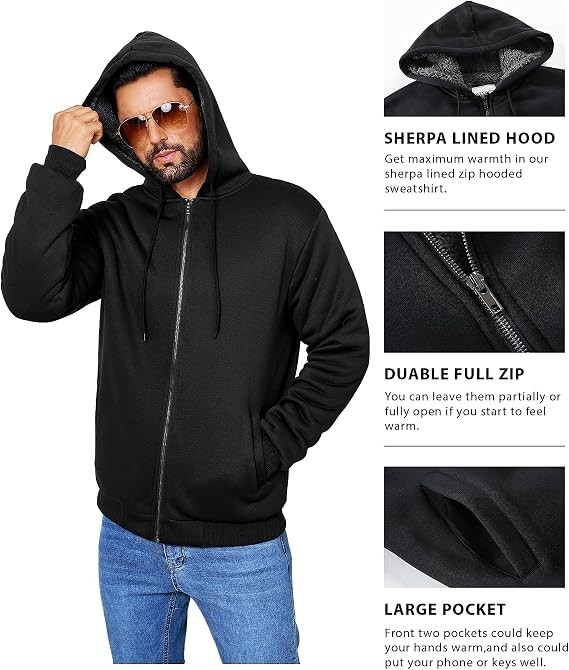 Chamarras De Hombre De Invierno Para El Frio Comoda Calidad Tamaño NUEVO 2025 - second product detail image