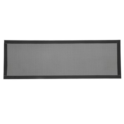 3 Stück PC-Staubfilter,360mmx120mm PVC für Computer-Chassis-Lautsprecher,Schwarz