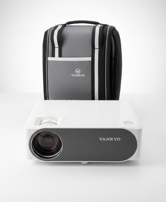 V630W VANKYO Video Projector White Gray with Carrying Case