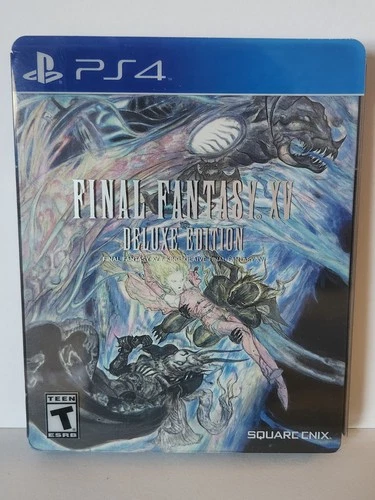 Final Fantasy XV 15 Deluxe Edition Sony PlayStation 4 PS4 Steelbook