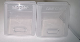 4 NEW OFFICIAL OEM SEGA GAME GEAR GAME HOLDER CARTRIDGE STORAGE CASE CASES