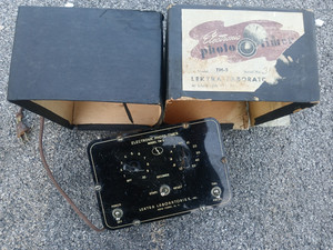 Vintage Lektra Laboratories Model TM-5 Electronic Photo Timer  please read