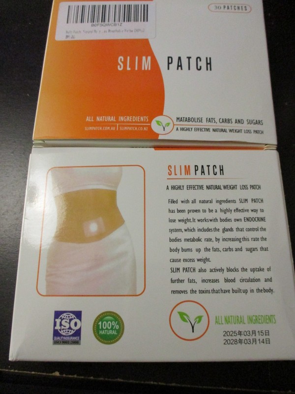  Slim Patch Weight Loss Slimming Diets Pads - 2 boxes of 30 patches