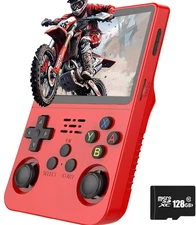 R36S Retro Handheld Game Console 3.5" Screen 20000+ Games 128GB Gift