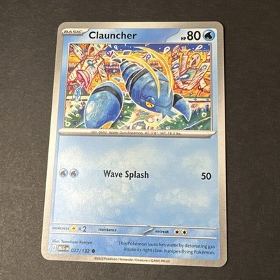 Claunder 037/132 - Pokémon TCG Pokémon MEG EN Regular