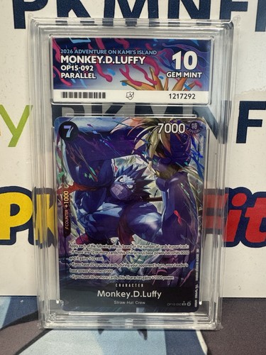 Monkey.D.Luffy (Alternate Art) graded ACE 10 for sale on eBay