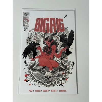 Big Rig No 1 Vault Comics First Issue Modern Age Fantasy Horror Comic Book