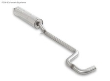  Edelstahl Vorschalldämpfer für Audi A3 8V Sportback 1.4l e-tron