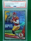 2023 Bowman University Chrome Caleb Williams RC #1 Shimmer Refractor PSA 10