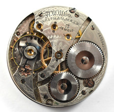 Vintage Waltham Grade 625 16s 17J OF Pocket Watch Movement lot.wd