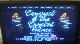 Conquest of the Crystal Palace for NES. Authentic. Cleaned/Tested Nintendo. Mint